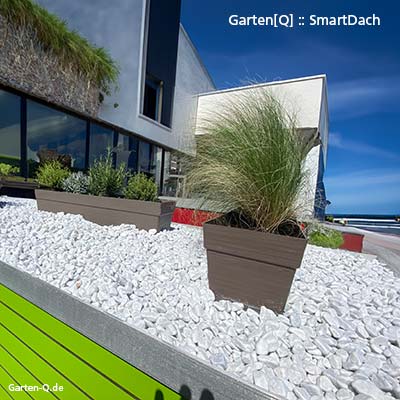 Flachdach Gartenhaus pureXL