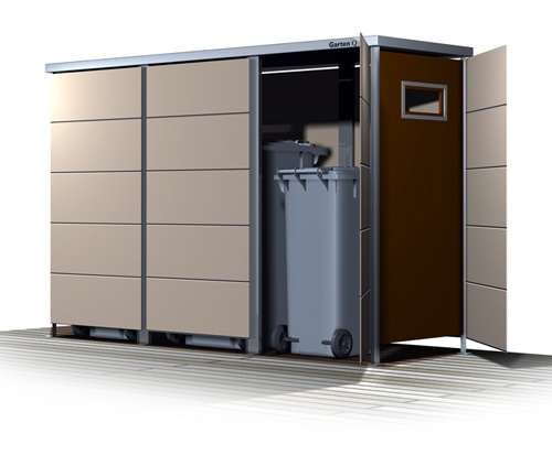 Mülltonnenbox modular