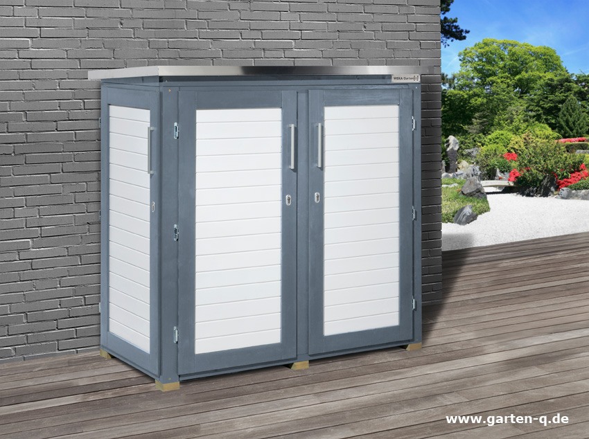 Gartengeräteschrank Geräteschrank Holz GartenQ GmbH