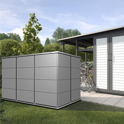 Gartenhaus Holz - Kunststoff